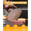 Burger Press, 6'' round Burger Smasher for Griddle with Heat-Resistant