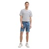 TOM TAILOR TTJOSH Men's Regular Slim Jeans Shorts, 10119 -