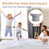 Bed Sheet Holders With Lock Strips, 4 Pack Bed Sheet