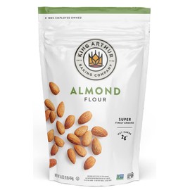 King Arthur, Almond Flour, Certified Gluten-Free, Non-GMO Project Verified, Certified Kosher, Finely Ground, 16 Ounces (Pack of 4)