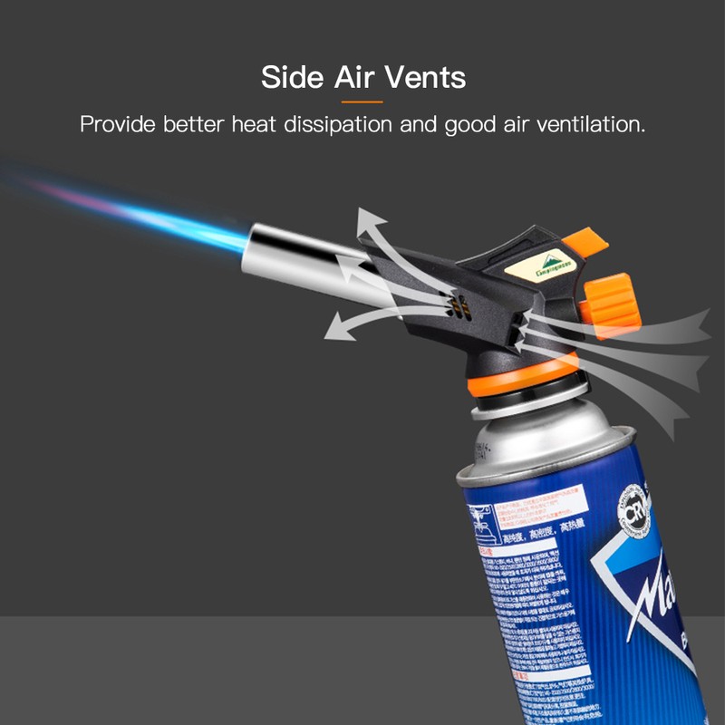 Gas Torch Blow Torch Butane Torch with Adjustable Flame For