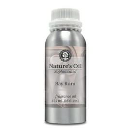 Nature's Oil Bay Rum Fragrance Oil, 16oz Premium Scented Oil