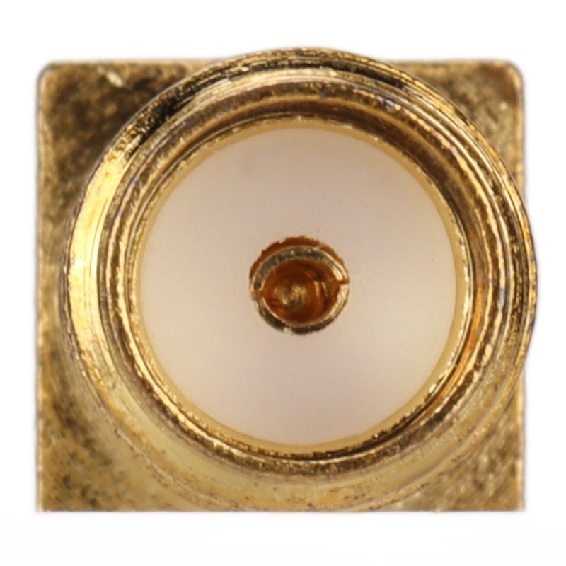100Pcs RF Coaxial Cable Adapter Female Coax Line Connector Base