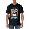 Witty Dad Jokes Database Graphic - Retro Style Design T-Shirt