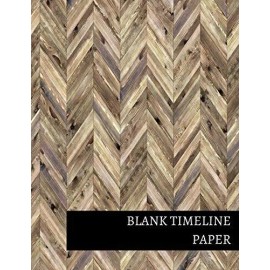BLANK TIMELINE PAPER By Journals For All **BRAND NEW**
