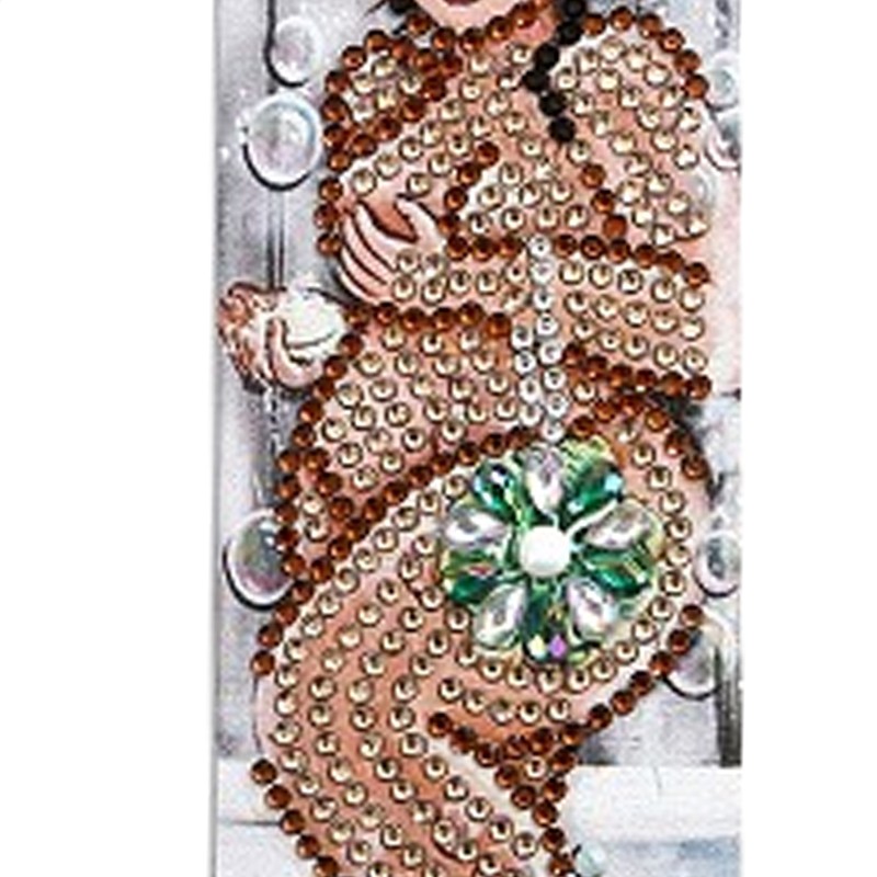 2 Set Diamond Bookmarks 5D DIY Painting Crystal Rhinestones Embroidery