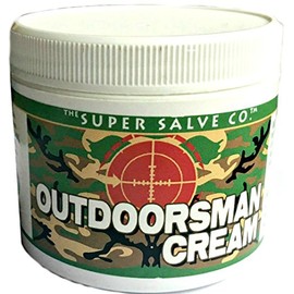 Outdoorsman Cream - for Hunters by Hunters -100% Natural Herbal Skin Care - Organic Calendula - Beeswax - Zinc Oxide & Shea Butter 6oz