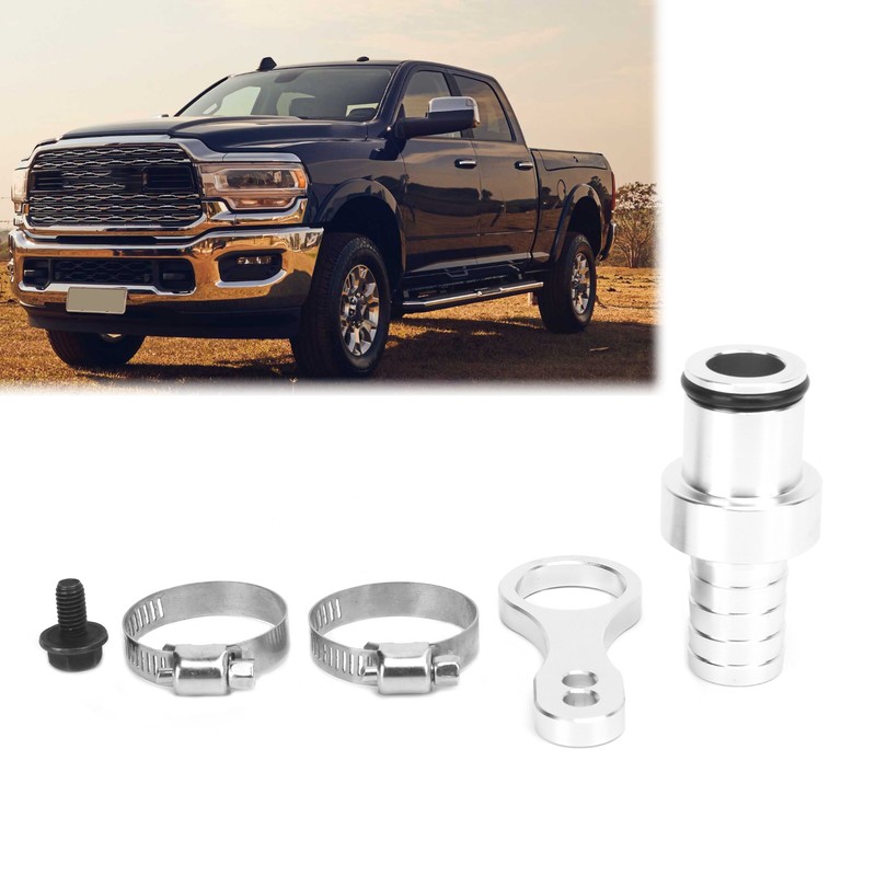 Coolant Bypass Hose Barb Adapter Kit Replacement for Dodge Ram
