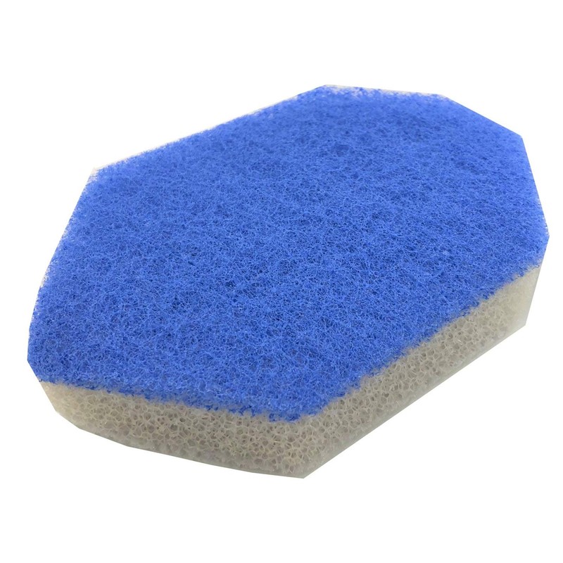 Bath Cleaning Replacement Sponge, Aisen Aluminum Elastic Nylon Replacement BSC12
