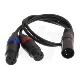 XLR Audio Input Cable for ARRI Alexa XT SXT Camera 2-K 5 Pin Male 3 Pin