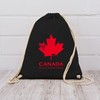 Vintage Gym Bag with Writing “Canada, Not Just Colder, Cooler”