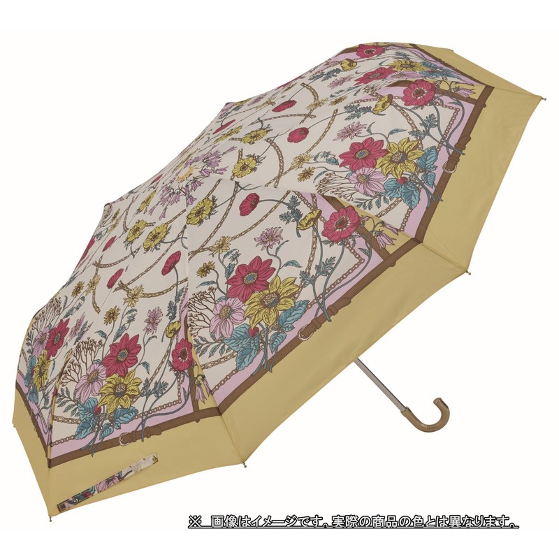 Miyajima Folding Umbrella, 21.7 inches (55 cm), Windproof Ribs, UV