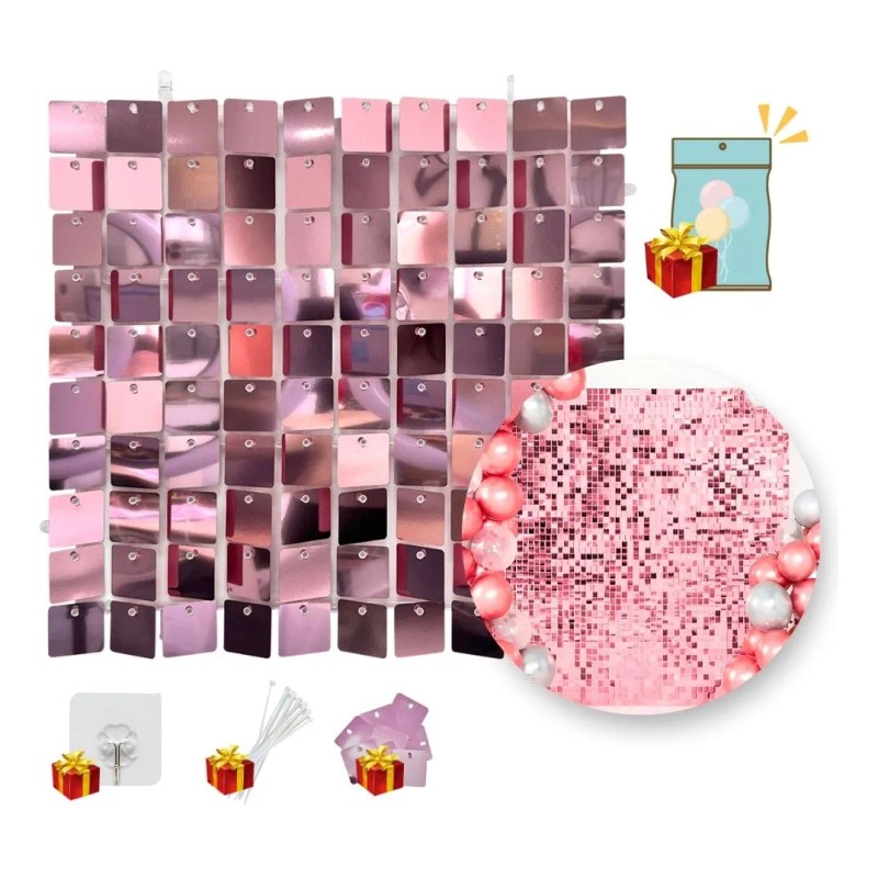 Panel Decorativo 4d Olas Eco 24pz 30*30cm Shimmer Wall