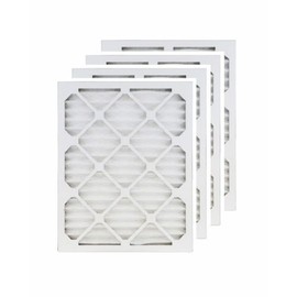 18x20x1 Air Filter MERV 8 Air Conditioner HVAC AC Furnace Filters (Actual Size) (4-Pack)