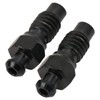 2Pcs Disc Brake Bleeder Screw Titanium Alloy M6 Rust Resistance