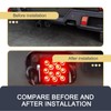 DACIRTY Pack-1 Trailer Hitch Lights with 15 LEDs, Super Bright