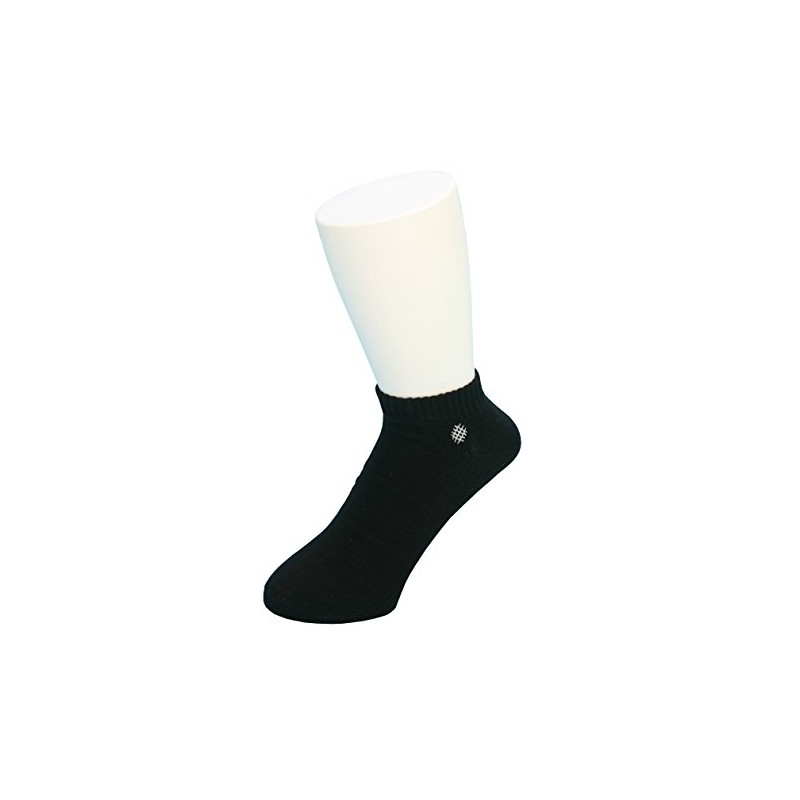 Spiral Tanaka Socks Streamline Anklet Type SKSS25AKB Black 25-27