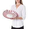 Guzzini Centerpiece Grace Red 12" Durable Serveware