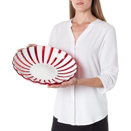 Guzzini Centerpiece Grace Red 12" Durable Serveware