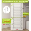 Mefirt Over The Door Pantry Organizer, Wall Mount Spice Rack,