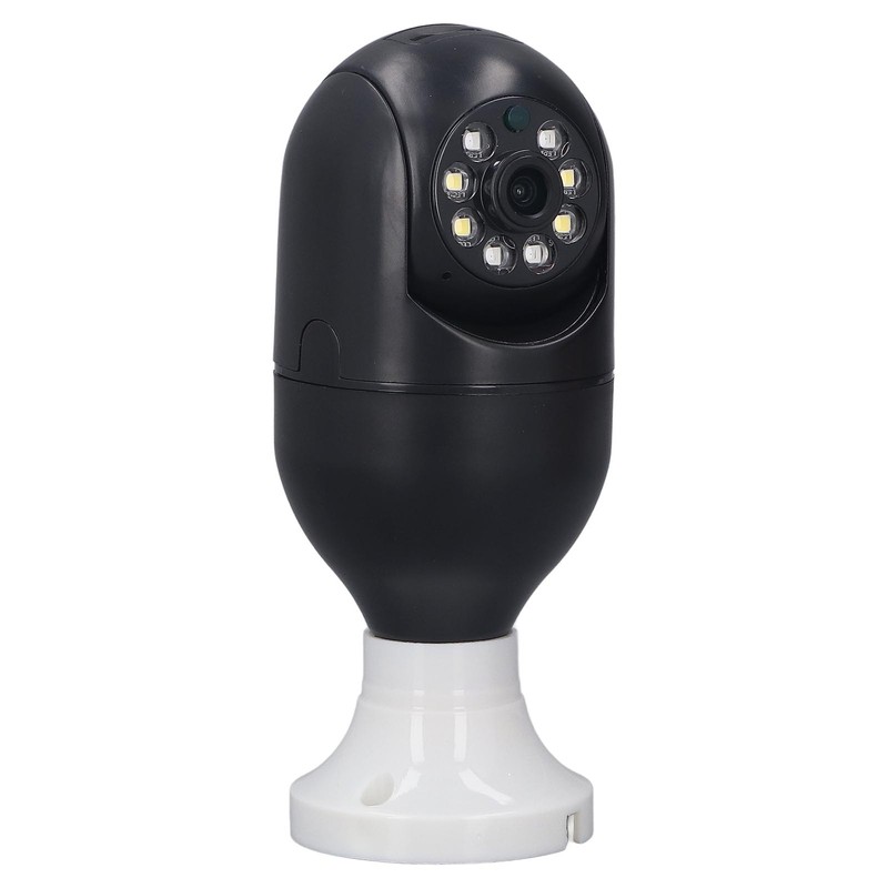 Light Bulb Security Camera Wireless Wifi Video Intercom E27 Infrared