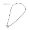 Cream Dot Necklace, Women's, Popular, Hypoallergenic Metal, Nickel-free, 18k Coating,