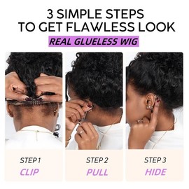 Hidden Strap 360 Skinlike HD Lace Front Wigs Human Hair Water Wave Glueless Wigs Pre Plucked Pre Cut Bleached Tiny Knots 220 Density Full Lace Frontal Wig with Invisible Drawstring Sung Fit 20inch