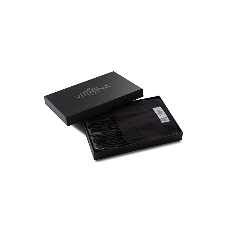 Veronz Super Soft Luxurious Classic Cashmere Feel Winter Scarf (Big