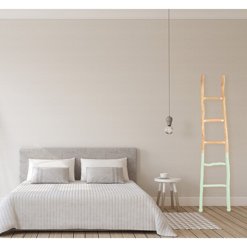 Creative Co-Op Dipped Decorative Wood Ladder, Bright Green