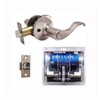 Prelude Privacy by Constructor Lever Door Lock Set Handle Satin