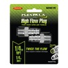 Flexzilla Pro High Flow Plug, 1/4" Body, 1/4" MNPT, 2