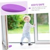 Operitacx 2Pcs Rubber Window Stoppers Nonslip Door Wedges Creative Door