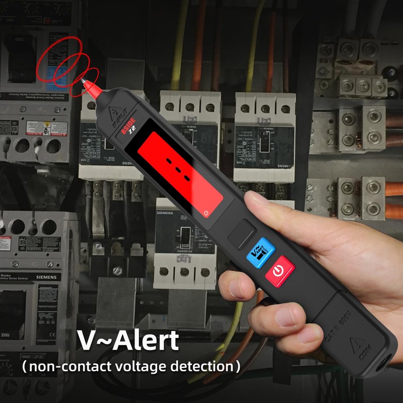BSIDE Z2 AC Voltage Tester Non-Contact Voltage Detector Pen, Electricity