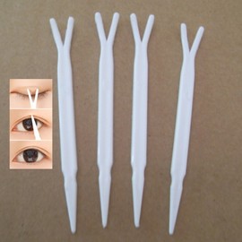 Natural Double Eyelid Tape Y-Shaped Tweezer 6ea