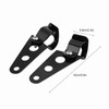KIMISS 2pcs Headlight Mounting Brackets Motorcycle Fork Clamp Mount Brackets