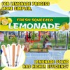 Lasnten 5 Pack Lemonade Stand Supplies Kit Straw Hole Punchers