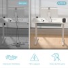 48*24 Inch Electric Height Adjustable Desk,Standing Desk , Computer Desk