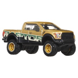 Hot Wheels Premium Ford 17 F150 Raptor, veicolo Car Culture Circuit Legends da collezione, macchinina Hot Wheels die-cast, giocattolo per bambini, 3+ anni, JBK70