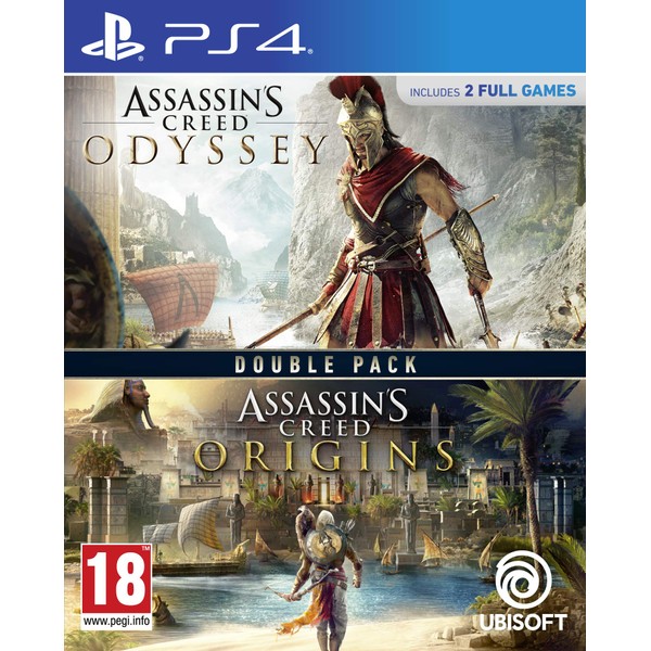 Assassin's Creed Origins + Odyssey Double Pack (PS4)