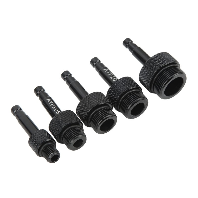 13pcs ATF Filler Adapter Carbon Steel Traon Oil Refill Fluid