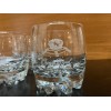 Crown Royal Canadian Whisky Rounded Glasses, New/Unused, Vintage