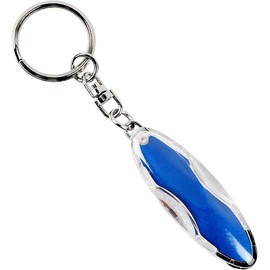 1Pc Blue Car Static Human Body Static Eliminator Discharger Anti-Static Keychain ESD Tool Car Static Electricity Releaser, Eliminator Discharge Remover ESD Keyring, Car Keychains Car Accessories