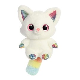 Aurora World Aurora 29426 Pammee Rainbow Fox Plush 13 cm Rainbow Colours