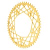 Bike Chainring 54T Aluminum Alloy High Strength Lightweight Anodized Folding