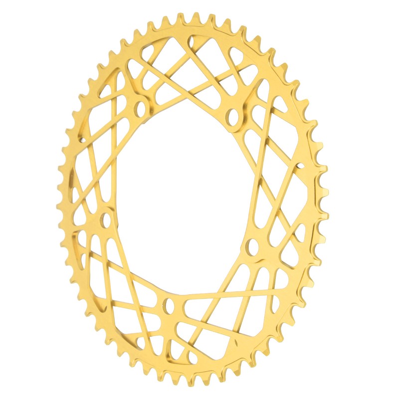 Bike Chainring 54T Aluminum Alloy High Strength Lightweight Anodized Folding