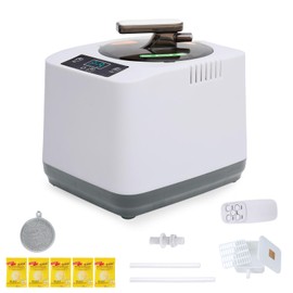 GHOSOONE Portable Home Sauna Steam Machine with Remote Control - 1200W 3L Upgrated Fast-Heating System, 9-Level Adjustable Steam & 120-Min Timer, for Home Spa Sauna Accessories