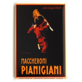 Pasta Advertisement Fridge Magnet (2.5 x 3.5 inches)