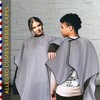 Allegro Combs Barber Cape Hair Cutting Barber One-Size-Fits-All 46 X