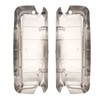 High Soar Chrome Door Mirror Covers Pair for Freightliner Columbia