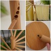 Collapsible Pasta Drying Rack, Wood Pasta Dryer Rack,Large Capacity Spaghetti